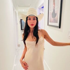 Zara Elegant Beige Maxi Dress